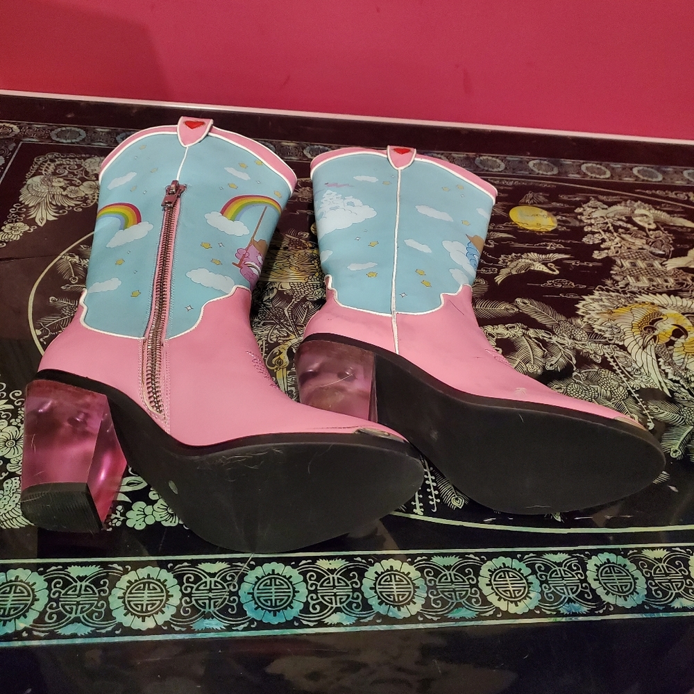 Dollskill X Care Bears Cowboy Boots 7 Gem